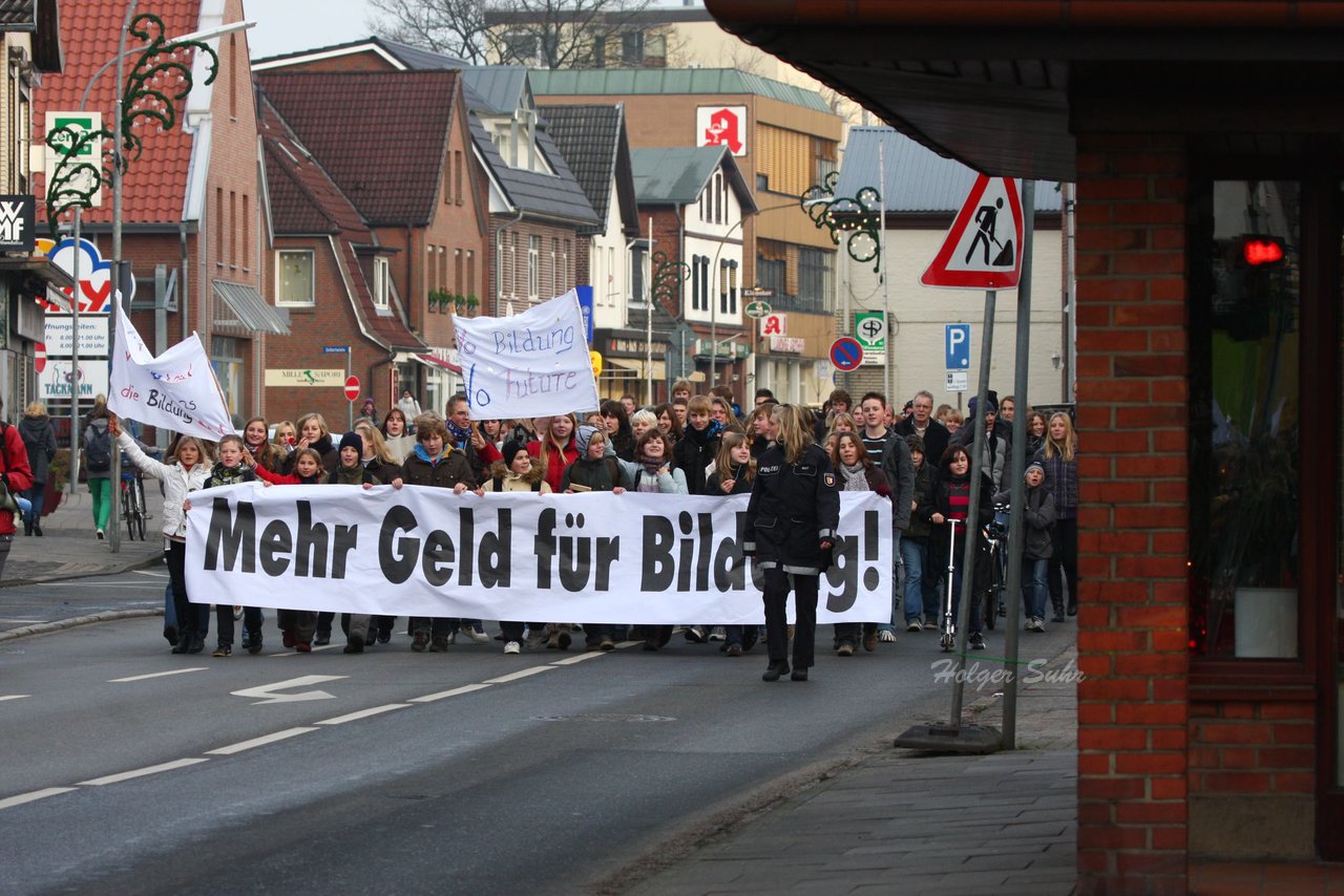 Album: Schuldemo am 1.12.08 - 